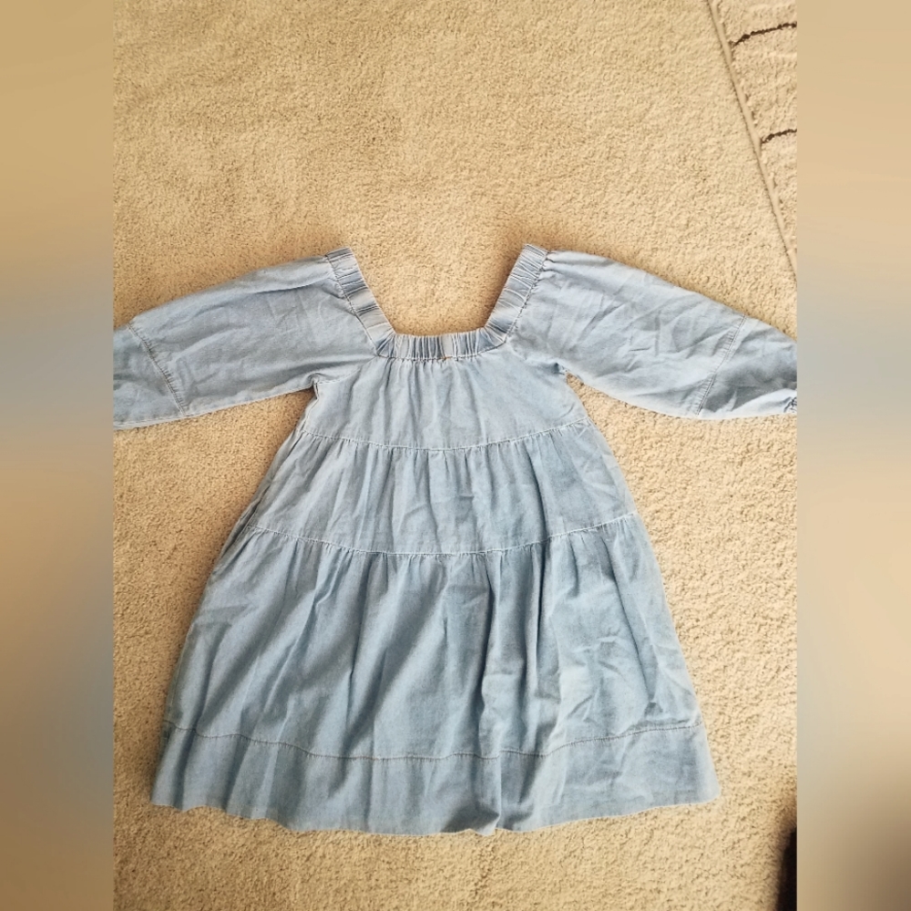 Denim Baby Doll Dress